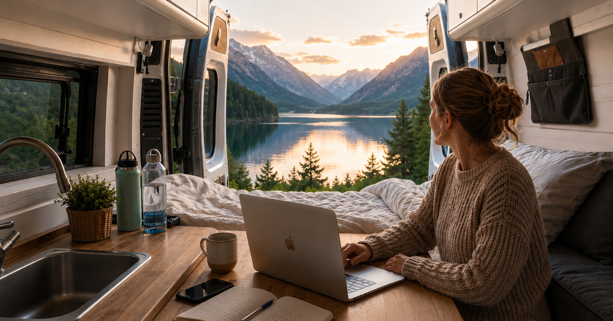 How to get reliable internet in a campervan